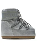 Śniegowce damskie - Moon Boot Śniegowce Icon Low Glitter 80D1409440 Srebrny - miniaturka - grafika 1