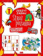 Książki edukacyjne - Straż pożarna. Zeszyt zabaw - miniaturka - grafika 1