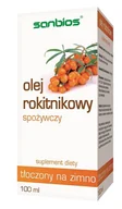 Suplementy naturalne - SANBIOS Sanbios Olej Rokitnikowy tłoczony na zimno 100ml - miniaturka - grafika 1