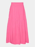 Spódnice - Vero Moda Spódnica trapezowa Charlotte 10303657 Różowy Regular Fit - miniaturka - grafika 1
