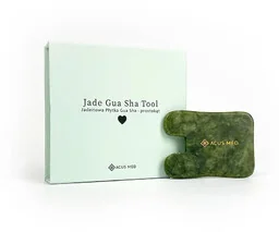 Kamień Gua Sha Jadeitowa płytka do masażu Acus Med - prostokąt - zielony - Pozostałe urządzenia kosmetyczne Kamień Gua Sha Jadeitowa płytka do masażu Acus Med - prostokąt - zielony - Pozostałe urządzenia kosmetyczne - miniaturka - grafika 1