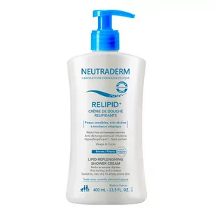 NEUTRADERM RELIPID+ Krem do mycia pod prysznic odbudowujący warstwę lipidową do twarzy i ciała, 400ml - >>> DARMOWA od 149zł <<<- - Kosmetyki do kąpieli - miniaturka - grafika 1