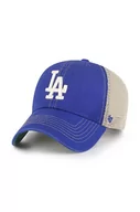 Czapki męskie - 47brand czapka z daszkiem MLB Los Angeles Dodgers kolor granatowy wzorzysta B-TRWLR12GWP-RYC - miniaturka - grafika 1