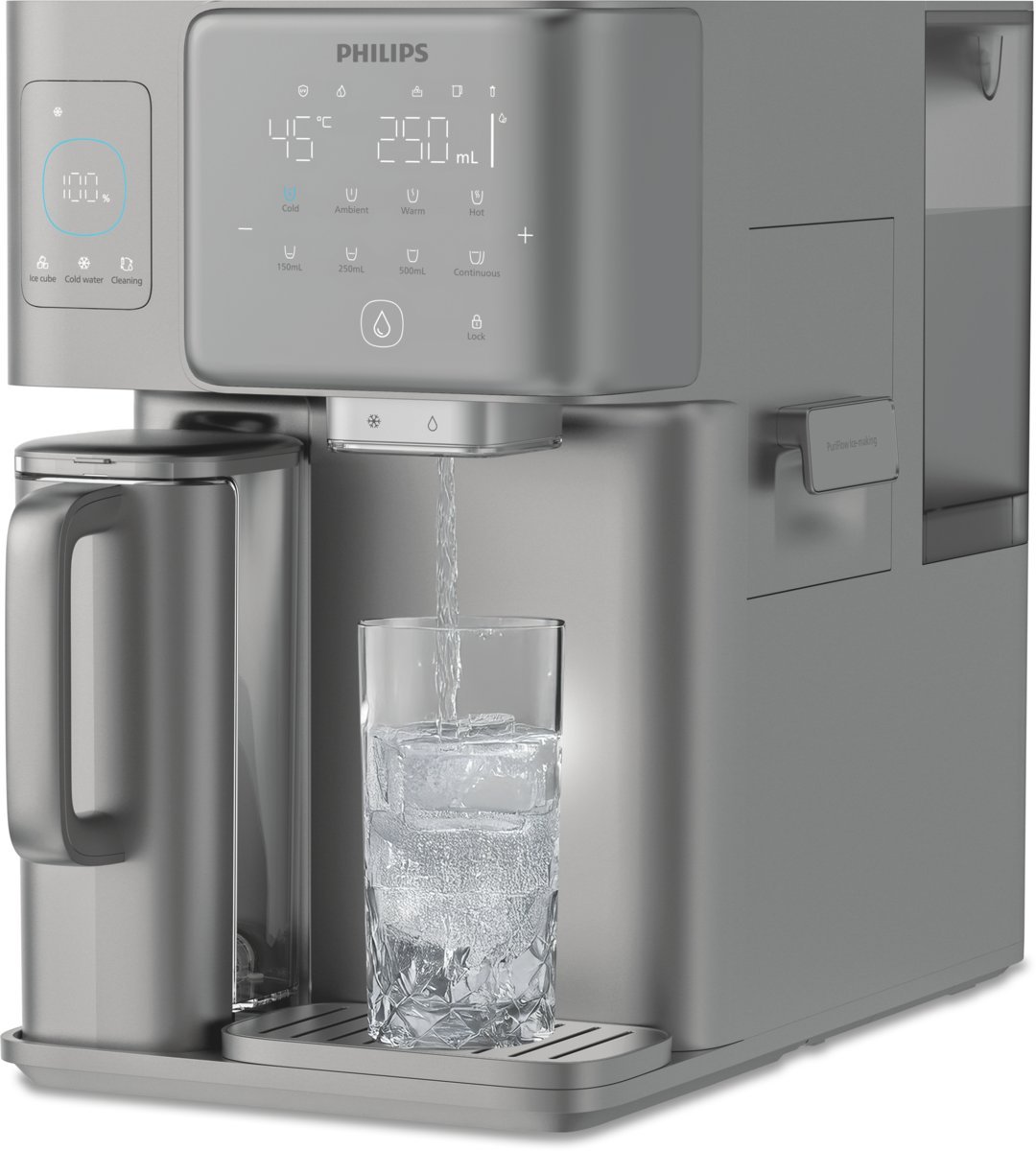 Dystrybutor wody Philips Aquaporin ADD6922DG/10 z kostkarką do lodu