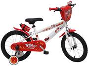 Rowery - Denver Niemowlęta (chłopcy) 16" Teen Monster 2416 Bike, biały/czerwony/czarny - miniaturka - grafika 1