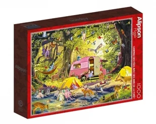 Puzzle 1000 Wróżkowy camping z przyjaciółmi - Puzzle - miniaturka - grafika 1