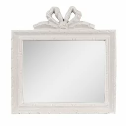 Lustro Prowansalskie z Kokardką Clayre & Eef - Lustra - miniaturka - grafika 1