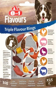 8in1 8in1 FLAVOURS Triple Flavour Rings XS/S - Przysmaki dla psów - miniaturka - grafika 1