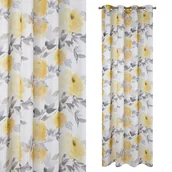 Zasłony - Eurofirany B.B. CHOCZYŃSCY SPÓŁKA JAWNA Zasłona Briana 140 x 250 Przelot Żółty 1224491 - miniaturka - grafika 1