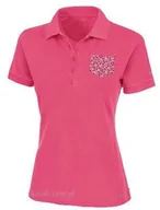 Koszulki jeździeckie - Pikeur Koszulka polo BIBIANA - magenta - damska - miniaturka - grafika 1