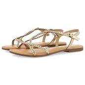 Sandały damskie - GIOSEPPO Nioaque, sandały damskie, złoty, 40 EU, Złoto, 40 EU - miniaturka - grafika 1