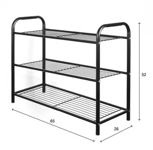 SK PÓŁKA REGAŁ STOJAK NA BUTY 65 X 52 X 26CM BRUNBESTE BB-2596 emix - Półki do kuchni - miniaturka - grafika 4