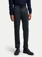 Spodnie męskie - Bugatti Chinosy 4036 66898B Granatowy Slim Fit - miniaturka - grafika 1