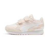 Buty dla chłopców - PUMA St Runner V4 NL V PS, Trampki Unisex-dla dzieci i chłopców, Island Pink Puma White Feather Szary, 31 EU - miniaturka - grafika 1