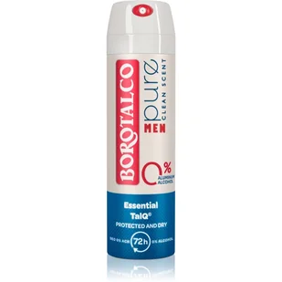 Borotalco MEN Pure dezodorant w sprayu bez aluminium dla mężczyzn 150 ml - Dezodoranty i antyperspiranty męskie - miniaturka - grafika 1