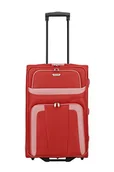 Walizki - Travelite Torba na kółkach 098488 Orlando wózek na 2 koła, średni, 58 litrów, czarny 82775, Czerwony, 63 cm, Walizka - miniaturka - grafika 1