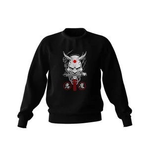 Czarna bluza ONI Static gang-S - Odzież do sportów motorowych - miniaturka - grafika 1