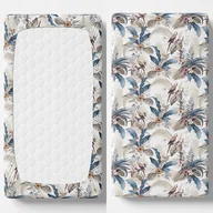 Prześcieradła dla dzieci - PRZEŚCIERADŁO Z GUMKĄ 60x120 BAMBUS 100% DO ŁÓŻECZKA - FERETTI - miniaturka - grafika 1