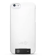 Etui i futerały do telefonów - Lab.C USB case with 8GB memory iPhone 5 5S biało/czarny LABC-105-WB - miniaturka - grafika 1