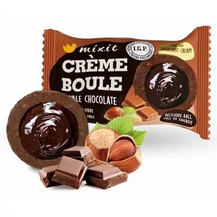 Kulki z Podwójną Czekoladą &quot;crème Boule - Double Chocolate&quot; Mixit, 30g - Zdrowa żywność - miniaturka - grafika 1