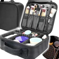 Kosmetyczki, organizery i kuferki - Kosmetyczka Podróżna Damska Męska Walizka Torba Kuferek Na Kosmetyki Duża Tbcb12 - miniaturka - grafika 1