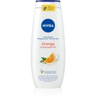 Kosmetyki do kąpieli - Nivea Żel pod prysznic Care&Orange 500ml - miniaturka - grafika 1
