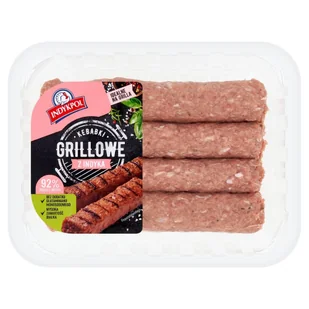 Indykpol Kebabki grillowe z indyka 360 g - Kiełbasa i wędliny - miniaturka - grafika 1