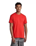 Koszulki męskie - G-STAR RAW Męski t-shirt, czerwony (Acid red 336-A911), S, czerwony (Acid Red 336-a911), S - miniaturka - grafika 1