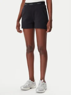Calvin Klein Underwear Szorty piżamowe 000QS7275E Czarny Relaxed Fit - Piżamy damskie - miniaturka - grafika 1
