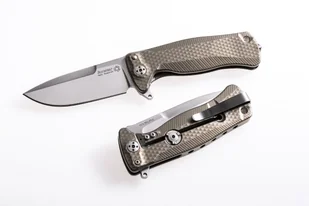 Nóż składany LionSteel SR22 Bronze Titanium, Satin Sleipner by Molletta (SR22 B) - Noże - miniaturka - grafika 10