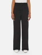 Spodnie damskie - pantaloni donna dickies w wide leg pant dk0a4yse blk black - miniaturka - grafika 1