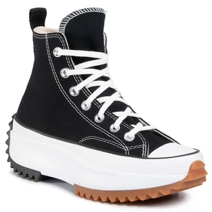 Sneakersy Converse Run Star Hike Hi 166800C Czarny - Sneakersy damskie - miniaturka - grafika 1