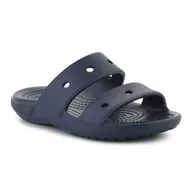 Buty dla dziewczynek - Klapki Crocs Classic Sandal K Jr 207536-410 niebieskie - miniaturka - grafika 1