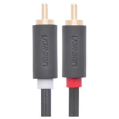 Złącza, przejściówki, adaptery - Ugreen Przewód Audio 2X Rca Do 2X Rca Cinch 2M Złącza Wysokiej Jakości - miniaturka - grafika 1