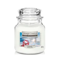 Świece - Yankee Candle Świeca Home Inspiration Snow Day, 340 g - miniaturka - grafika 1