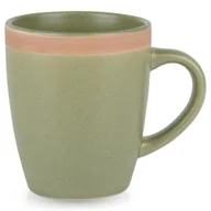 Kubki - Kubek ceramiczny zielony ARTHENA GREEN 380 ml - miniaturka - grafika 1