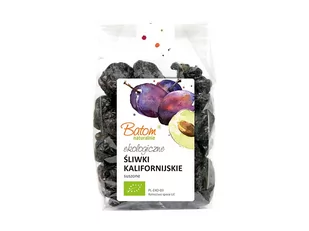 Batom Śliwki Kalifornijskie Suszone bez pestek BIO 250g - Batom - Owoce świeże i suszone - miniaturka - grafika 1