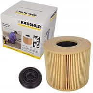 Filtry do odkurzaczy - KARCHER Oryginalna zawleczka mocowanie+ filtr do odkurzacza NT 27/1 NT 48/1 - miniaturka - grafika 1