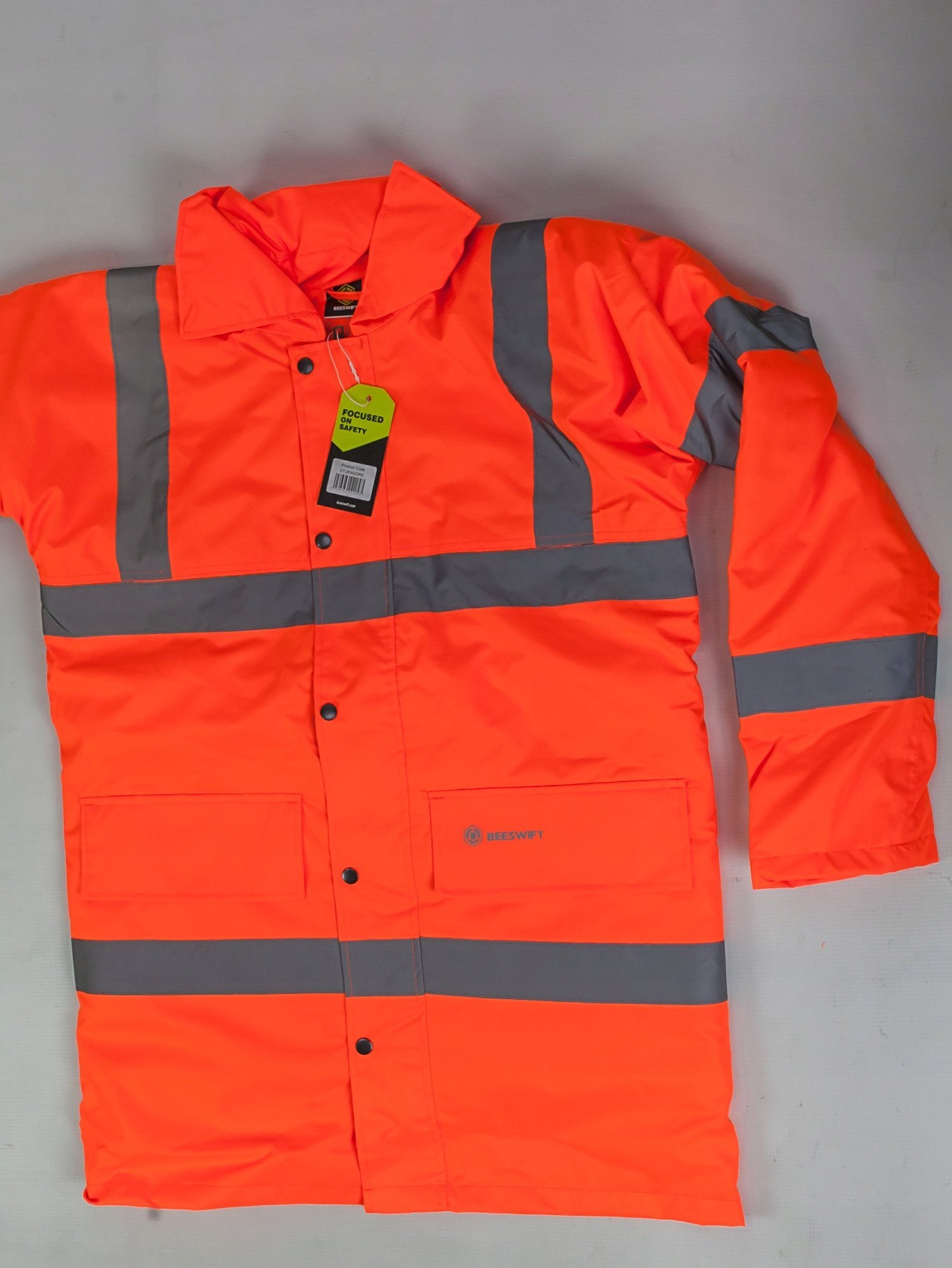 BEESWIFT Kurtka ostrzegawcza Constructor, rozm. S, pomarańczowa