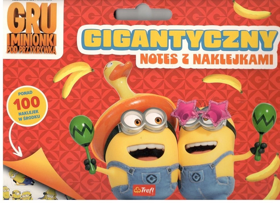 Trefl *****Gru i Minionki Pod przykr.Giga.notes Ks40922