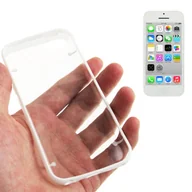 Etui i futerały do telefonów - Twarde etui na telefon komórkowy Apple iPhone 5C białe - miniaturka - grafika 1
