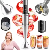Blendery ręczne - Mocny Blender Ręczny JK-1500 Ostrze Tytan Turbo Kruszy Lód 1500 W - miniaturka - grafika 1