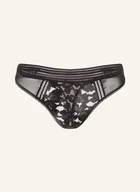 Majtki damskie - Passionata Stringi Gardenia schwarz - miniaturka - grafika 1