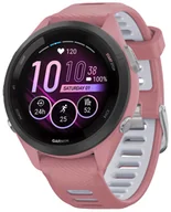 Smartwatch - Garmin 010-02810-15 Forerunner 265S Black Bezel with Light Pink Case różowo-biały - miniaturka - grafika 1