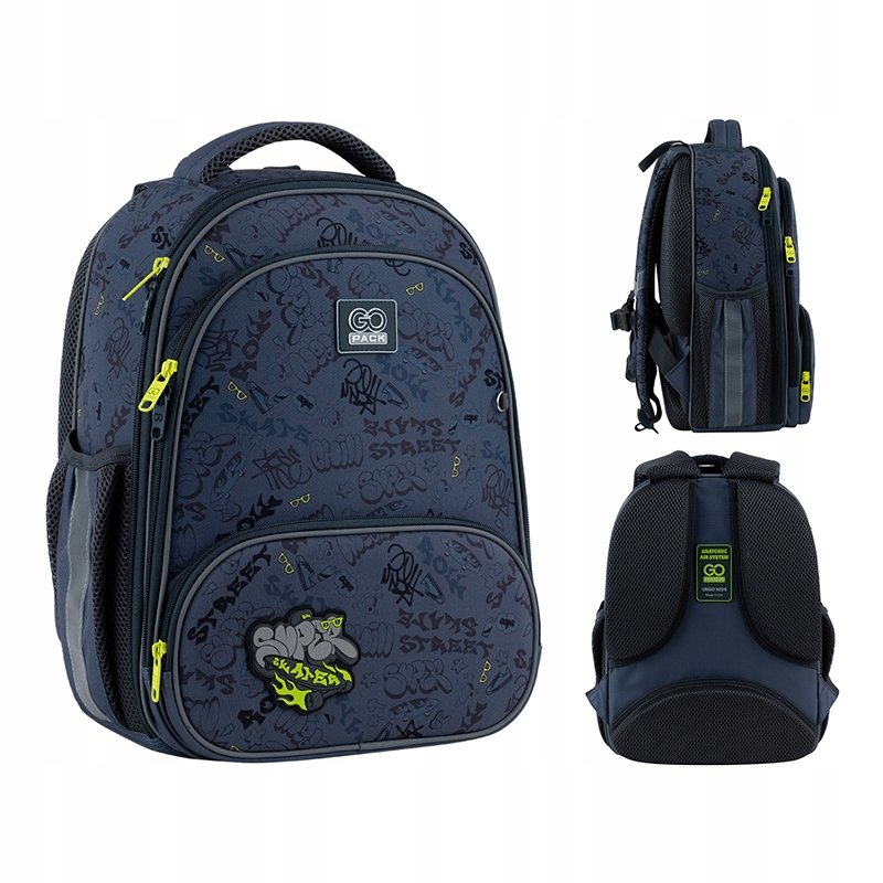 Tornister Dla Chłopca Plecak Szkolny Niebieski Street Style GoPack