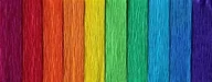 Szkolne artykuły papiernicze - INTERDRUK Bibuła marszczona MIX Spectrum (10szt) - miniaturka - grafika 1