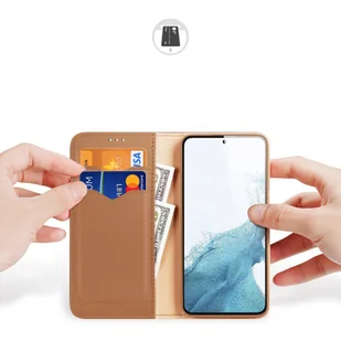Etui Dux Ducis Hivo Samsung Galaxy S23+ Plus brązowe - Etui i futerały do telefonów - miniaturka - grafika 3