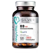 Witaminy i minerały - MYVITA SILVER 100% Witamina D3 4000IU, 120kaps. MyVita 21PRJWID42 - miniaturka - grafika 1