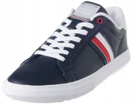 Buty sportowe męskie - Tommy Hilfiger Mężczyźni Essential Leather - miniaturka - grafika 1