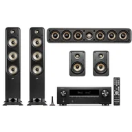 Kino domowe - DENON AVR-X1800 + POLK AUDIO Signature elite ES60 + ES15 + ES35C Czarny - miniaturka - grafika 1